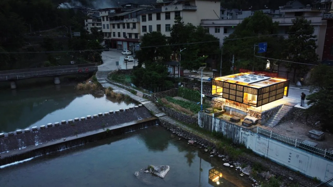 BIM Architecture | Dalingen Public Toilet/Aerobic Building in Songyang County+Yuankun Design