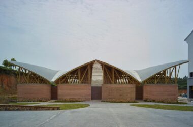 BIM Architecture: Bamboo Pipe Ridge Tea Green Market by Tsinghua University’s Supu Architecture Studio-BIM WORLD