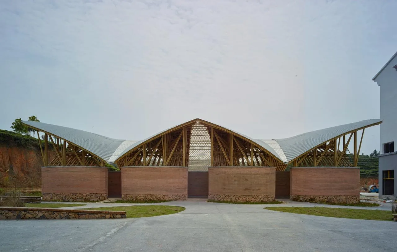 BIM Architecture | Bamboo Pipe Ridge Tea Green Market/Tsinghua University Architectural Design and Research Institute Supu Architecture Studio