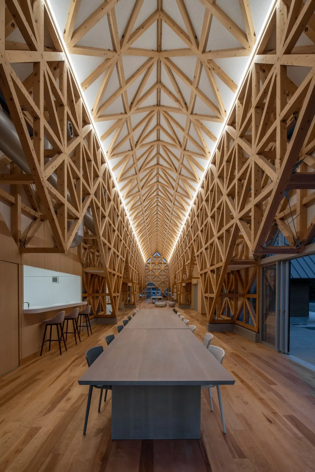 BIM Architecture | Linimo Terrace Public Facilities/Tohata Architectural Firm+Nano Architecture