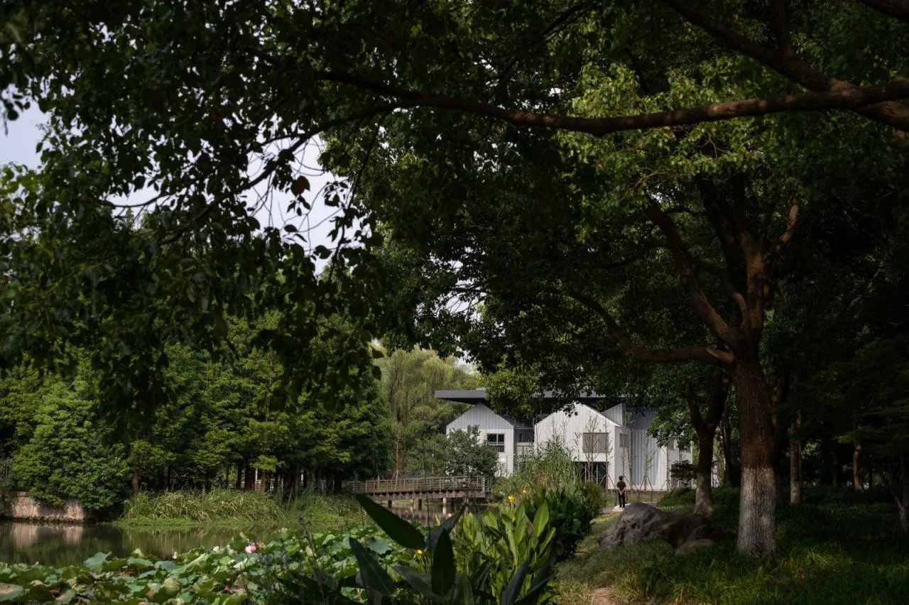 BIM Architecture | Kunshan Urban Ecological Forest Park Visitor Center/Arkomixing Architectural Design