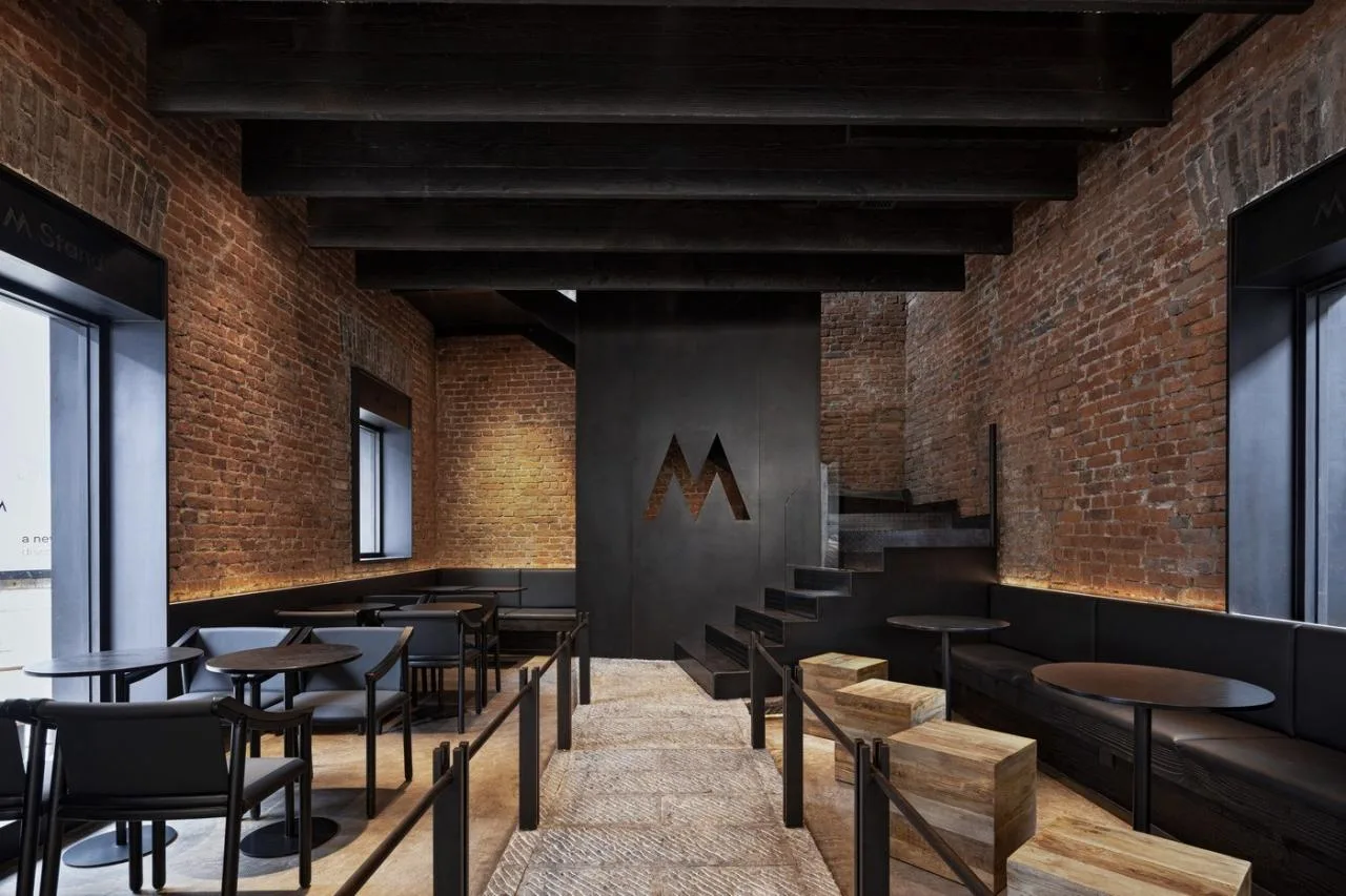 BIM Architecture | 'Century long Dialogue' M stand - Qingdao Yinyu Lane Flagship Store/Balanced Space Design