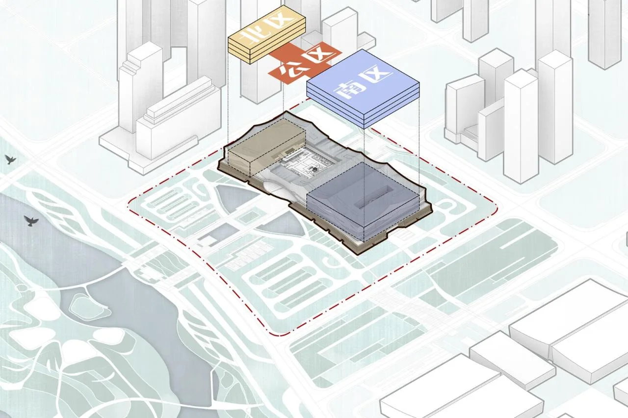 BIM Architecture | Changsha International Conference Center: Shuiyun Xiaoxiang Hanmo Zhonghua/South China University of Technology Architectural Design and Research Institute Co., Ltd