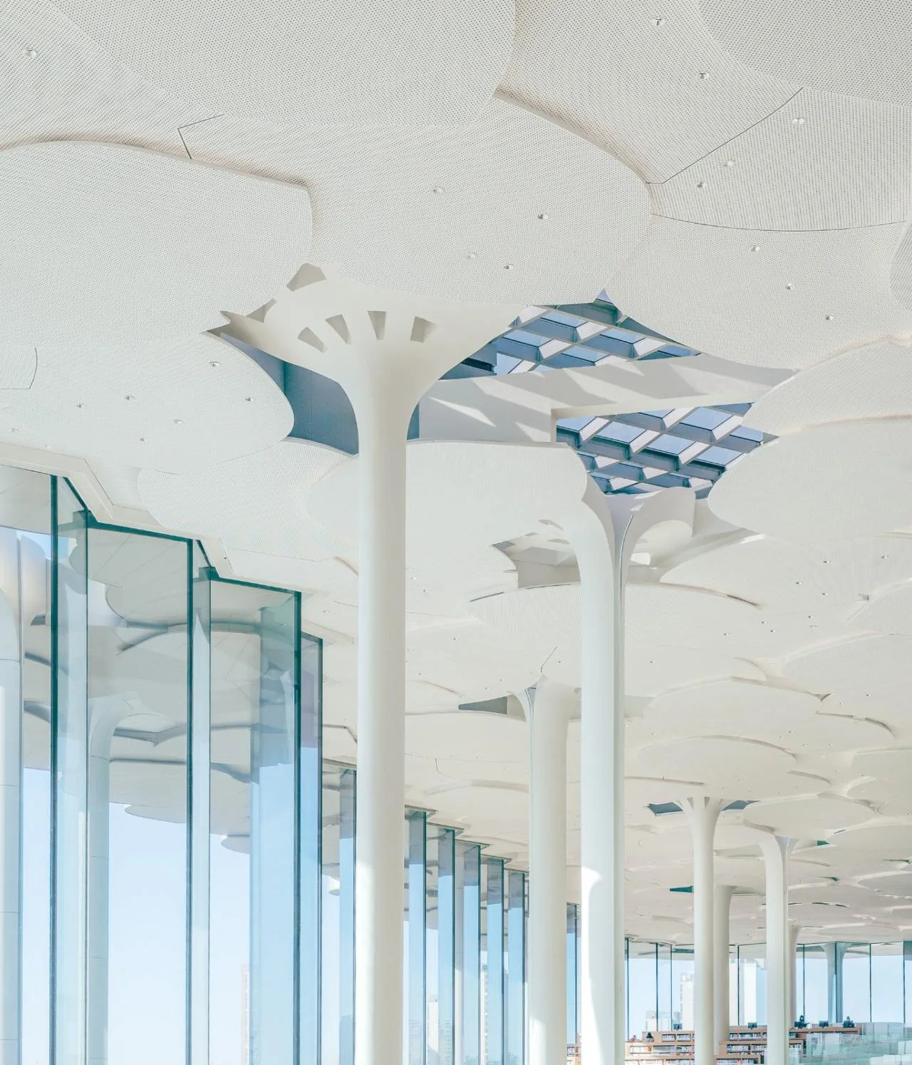 BIM Architecture | Beijing Urban Library, Book Hill under Ginkgo Tree/Sn ø hetta