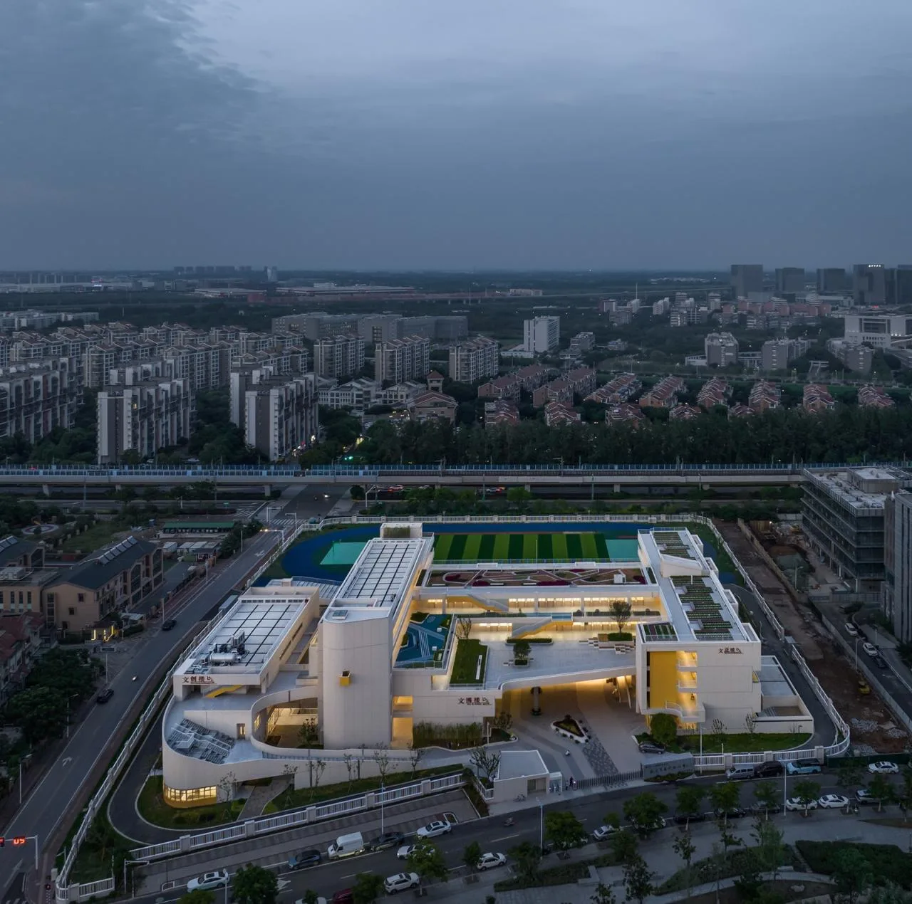 BIM Architecture | Wenqi Road Primary School/Rong Chaohui Studio, Nanjing City, Jiangsu Province