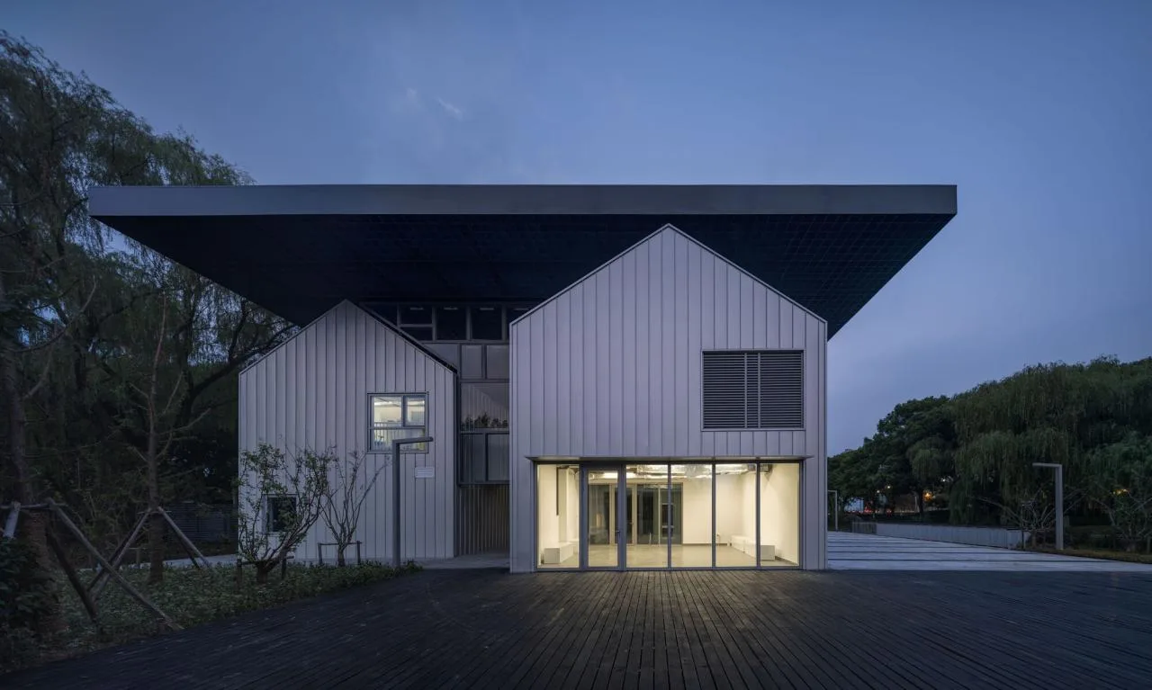 BIM Architecture | Kunshan Urban Ecological Forest Park Visitor Center/Arkomixing Architectural Design