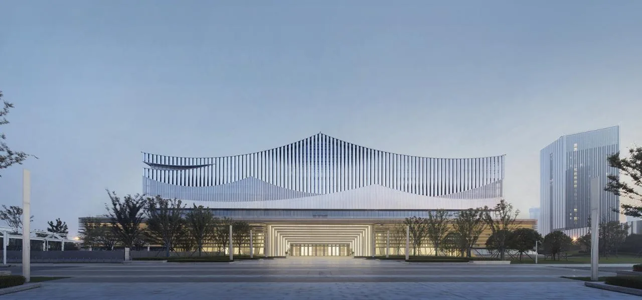BIM Architecture | Changsha International Conference Center: Shuiyun Xiaoxiang Hanmo Zhonghua/South China University of Technology Architectural Design and Research Institute Co., Ltd