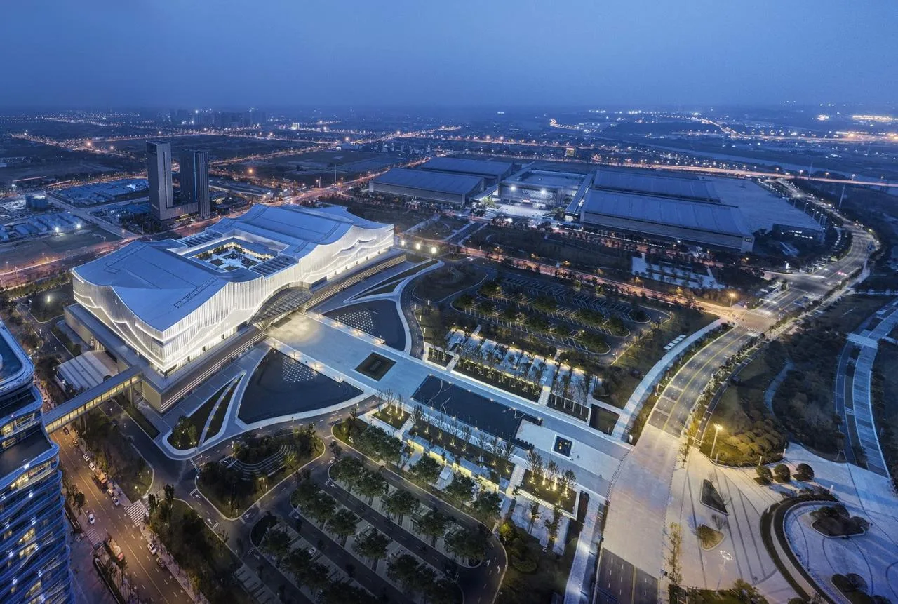 BIM Architecture | Changsha International Conference Center: Shuiyun Xiaoxiang Hanmo Zhonghua/South China University of Technology Architectural Design and Research Institute Co., Ltd