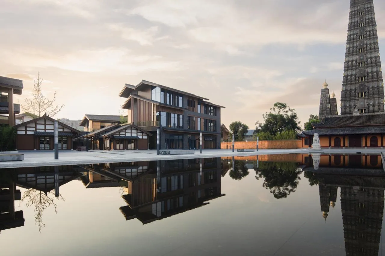 BIM Architecture | Chengdu Pengzhou Longxing Temple Regional Urban Renewal/BIAD-ASA Architectural Landscape Studio
