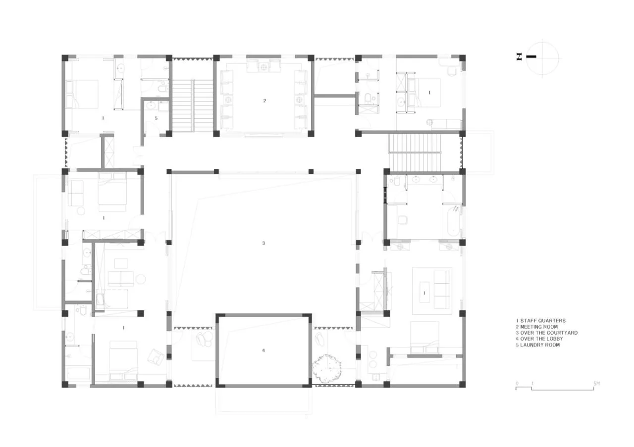 BIM Architecture | Fangyuan - 'Siheyuan' in Industrial Park, Honghe Prefecture, Yunnan/Plain Architecture