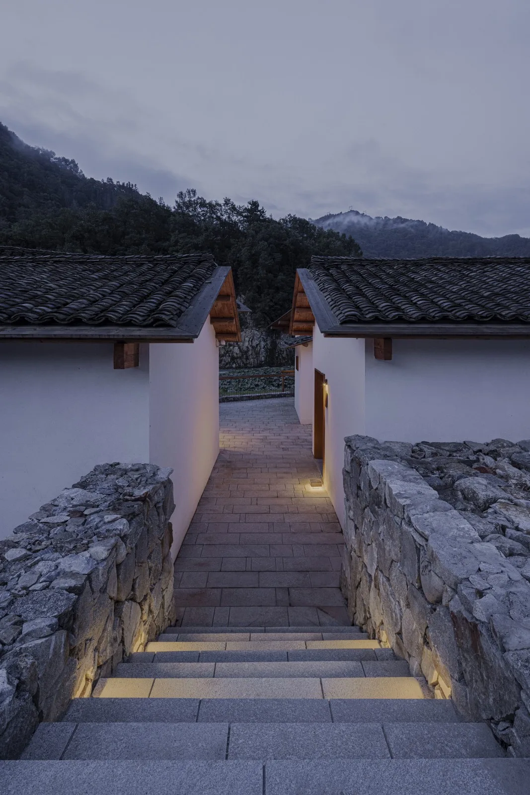 BIM Architecture | Luchai Mountain Collection Boutique Homestay/Small and Large Buildings