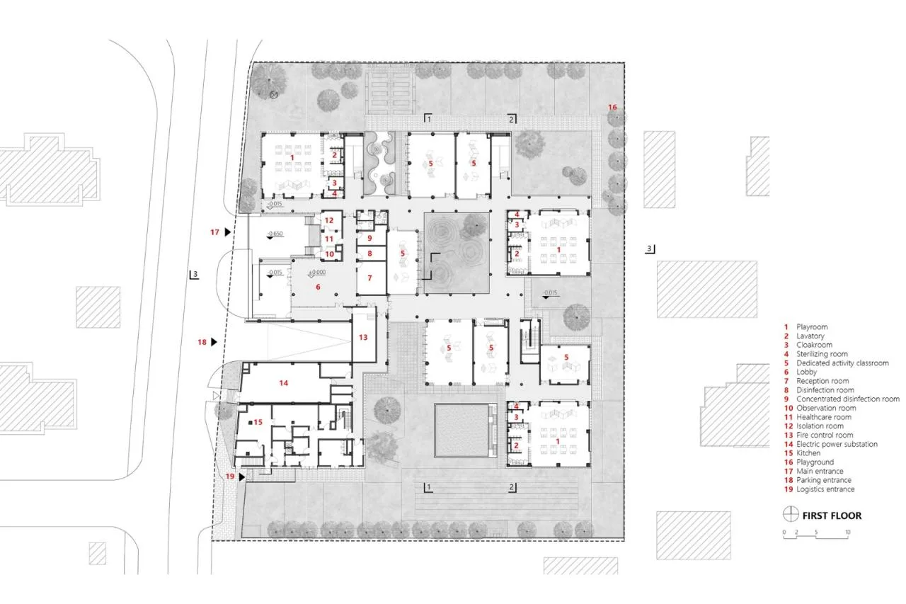 BIM Architecture | Shanghai Lanwan Kindergarten/East China Architectural Design and Research Institute Ding Shun Team