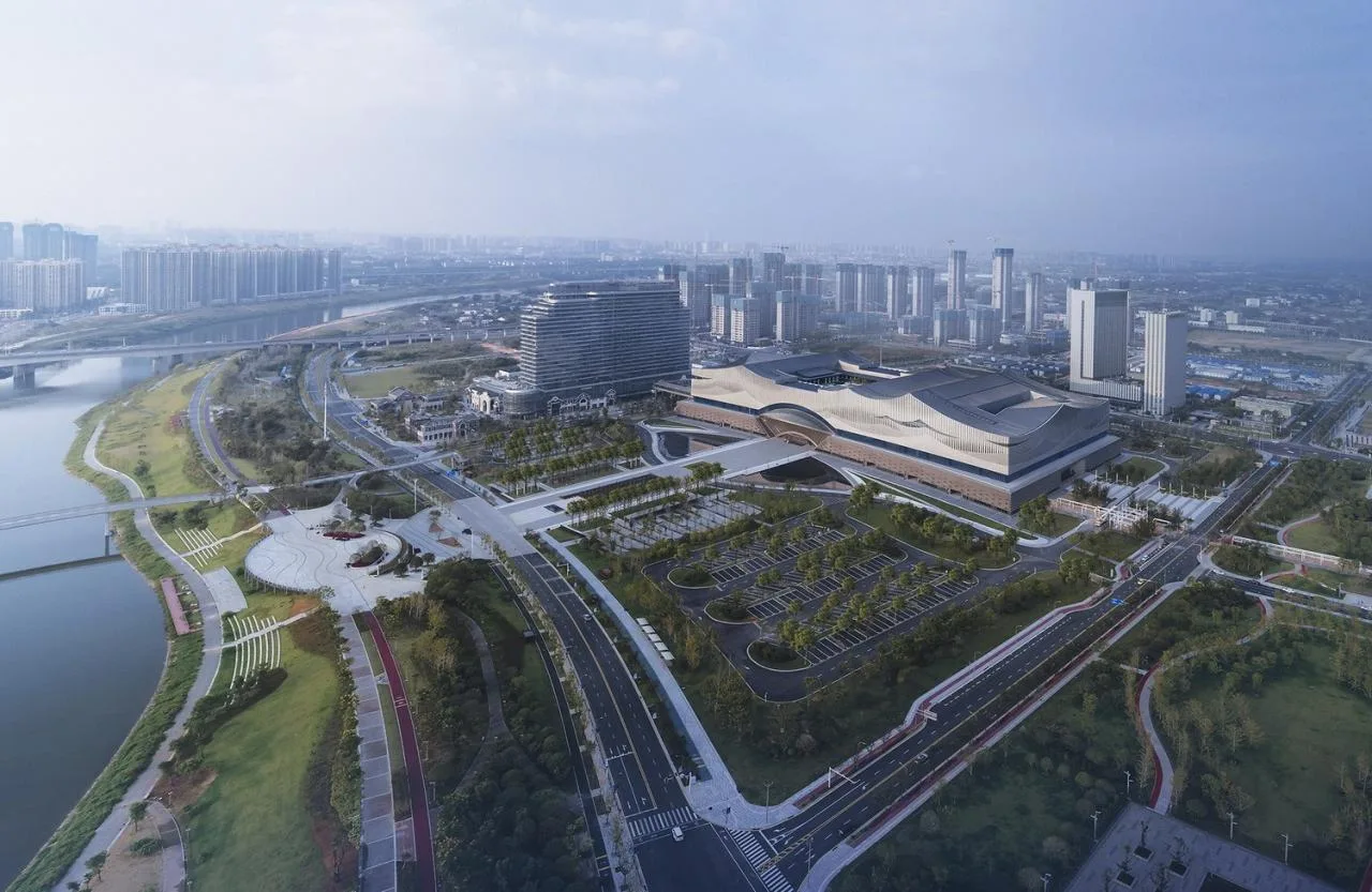 BIM Architecture | Changsha International Conference Center: Shuiyun Xiaoxiang Hanmo Zhonghua/South China University of Technology Architectural Design and Research Institute Co., Ltd
