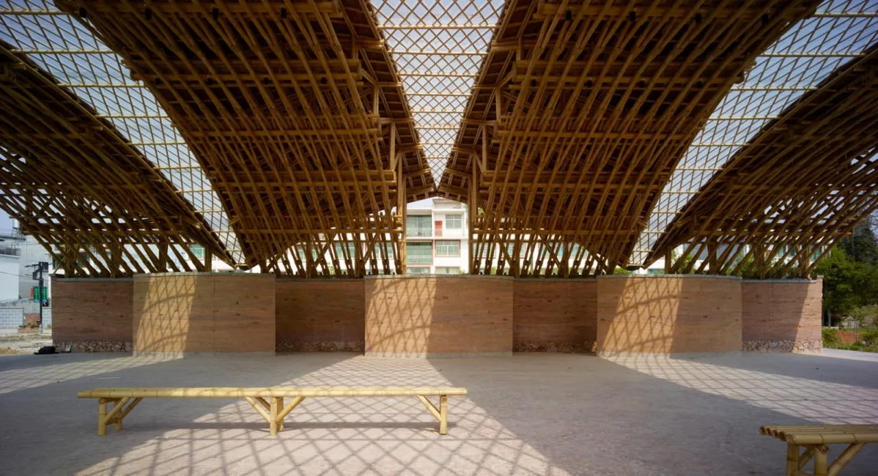 BIM Architecture | Bamboo Pipe Ridge Tea Green Market/Tsinghua University Architectural Design and Research Institute Supu Architecture Studio