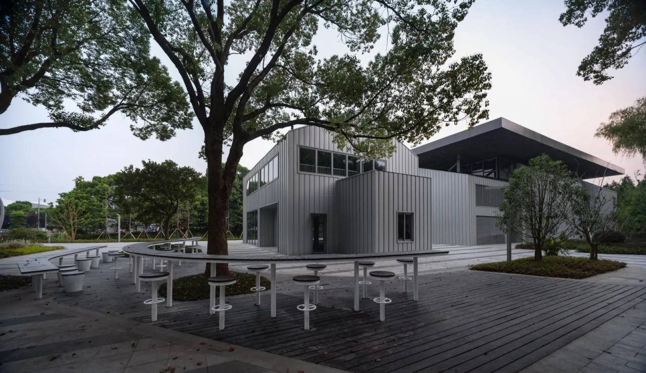 BIM Architecture | Kunshan Urban Ecological Forest Park Visitor Center/Arkomixing Architectural Design