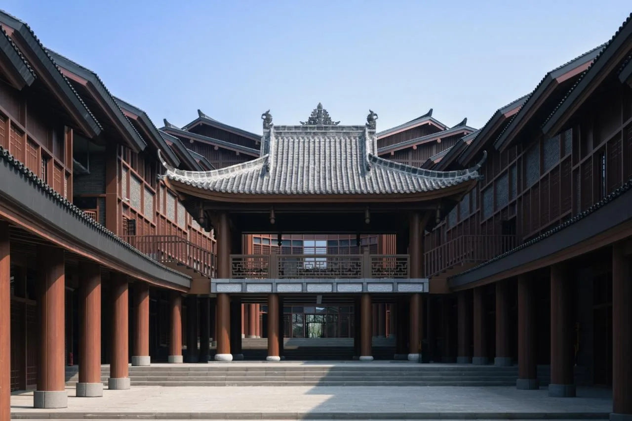 BIM Architecture | Chengdu Pengzhou Longxing Temple Regional Urban Renewal/BIAD-ASA Architectural Landscape Studio