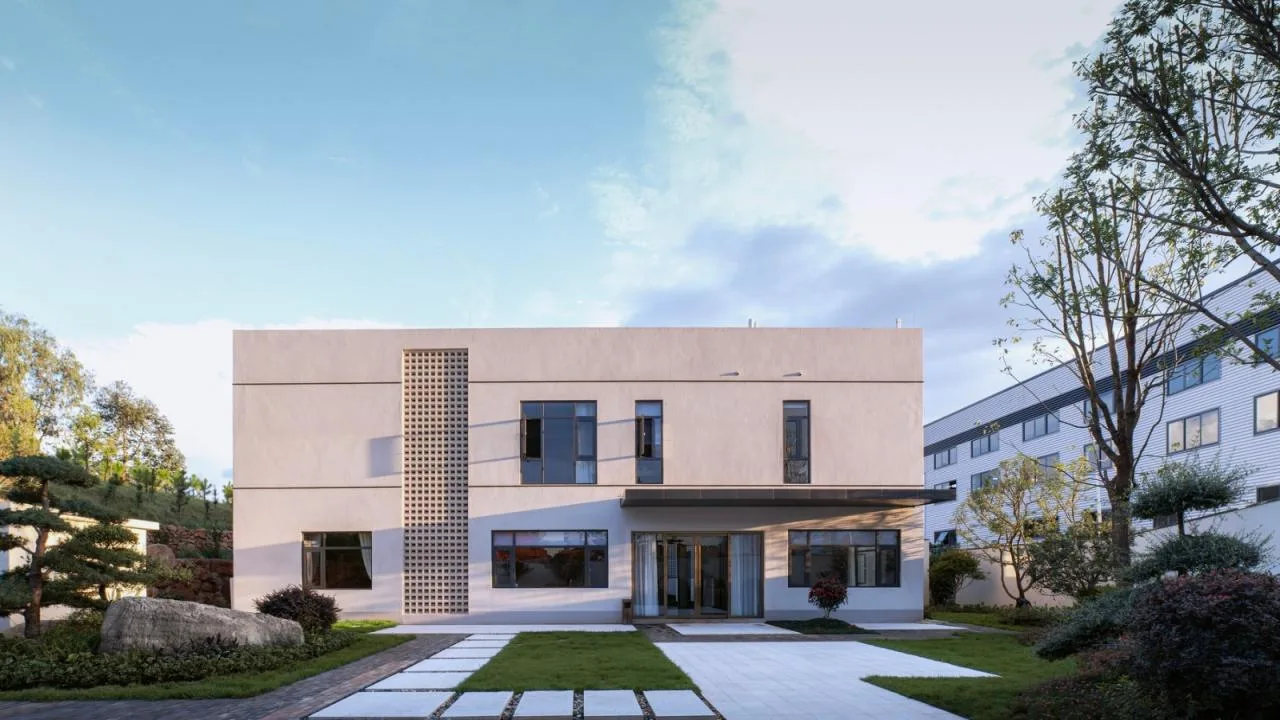 BIM Architecture | Fangyuan - 'Siheyuan' in Industrial Park, Honghe Prefecture, Yunnan/Plain Architecture