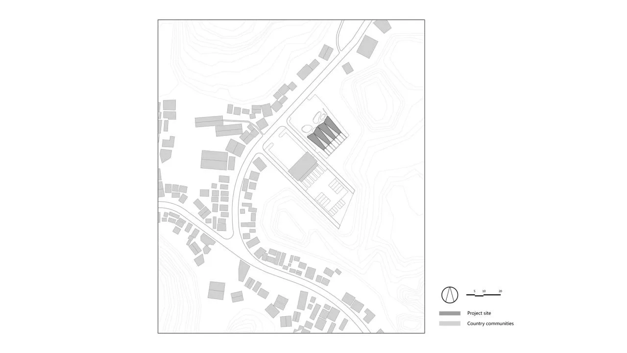 BIM Architecture | Bamboo Pipe Ridge Tea Green Market/Tsinghua University Architectural Design and Research Institute Supu Architecture Studio