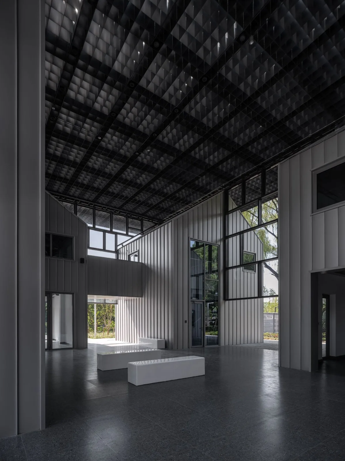 BIM Architecture | Kunshan Urban Ecological Forest Park Visitor Center/Arkomixing Architectural Design