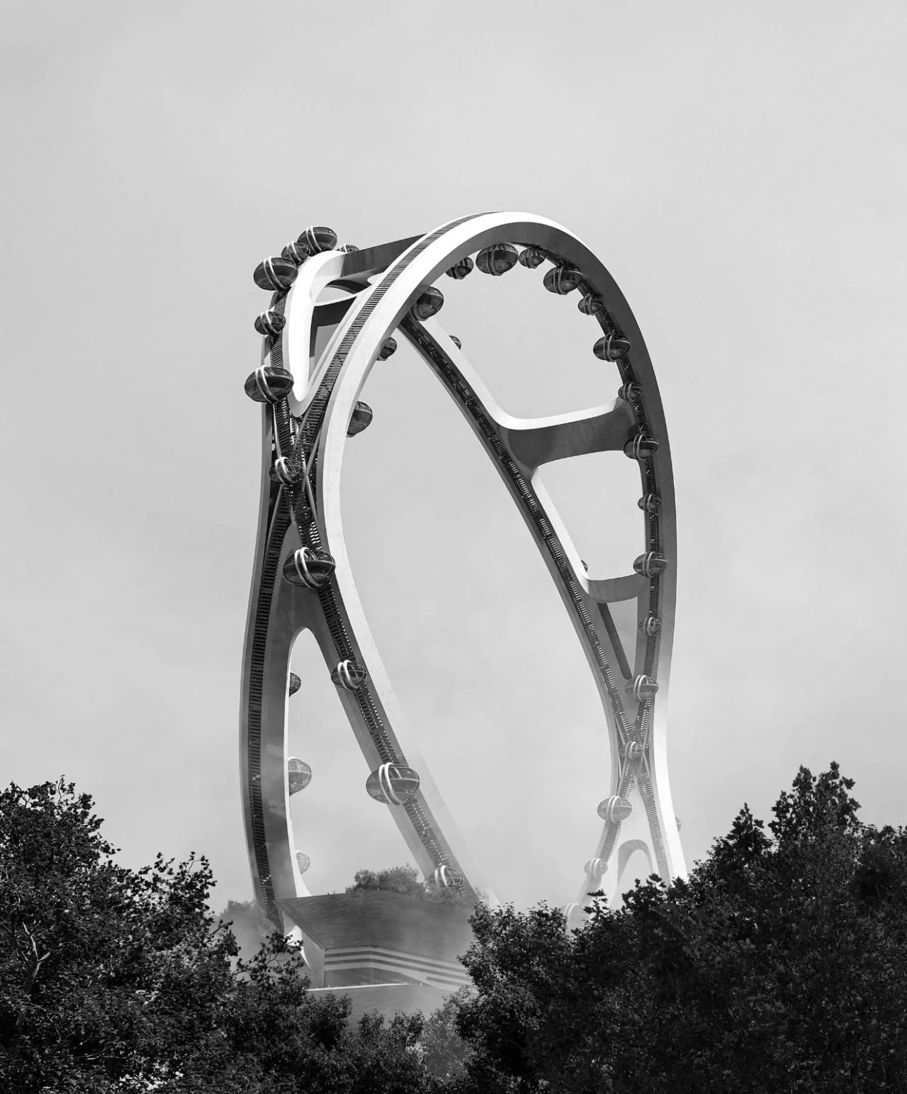 BIM Architecture | 'Peace Park Ferris Wheel' Design Proposal: Redefining Seoul Skyline/UNStudio