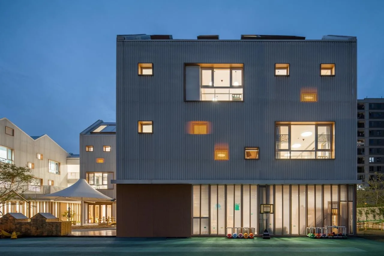 BIM Architecture | Shanghai Lanwan Kindergarten/East China Architectural Design and Research Institute Ding Shun Team