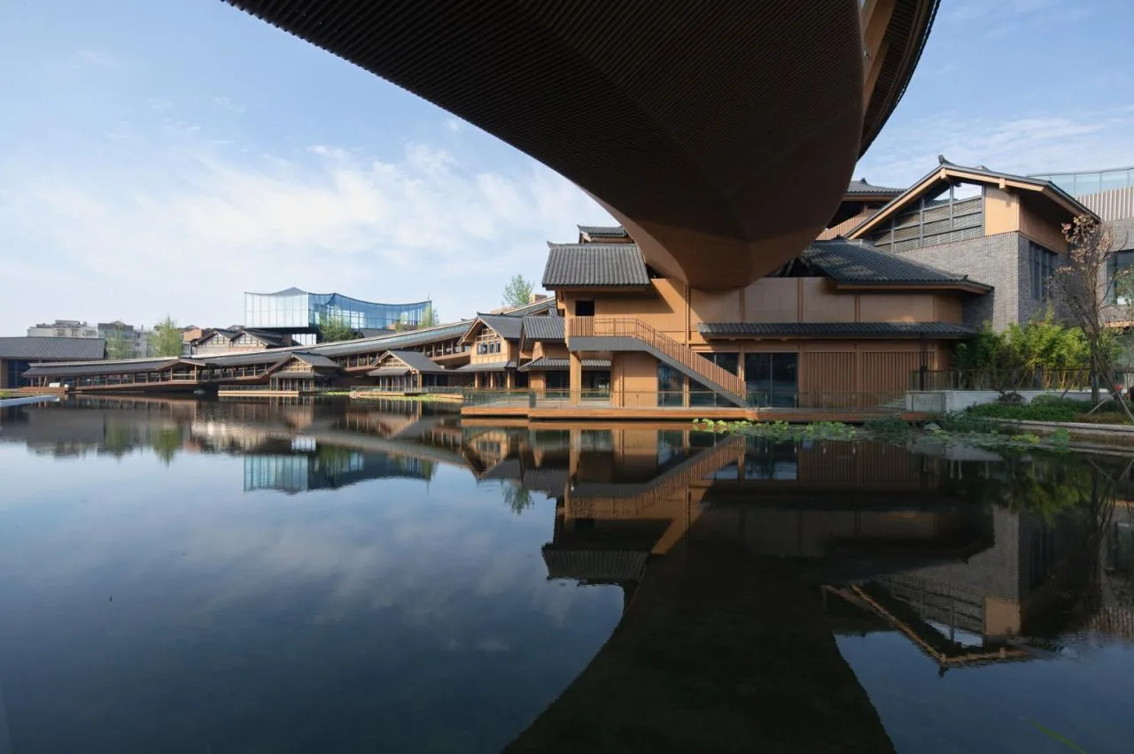 BIM Architecture | Chengdu Pengzhou Longxing Temple Regional Urban Renewal/BIAD-ASA Architectural Landscape Studio