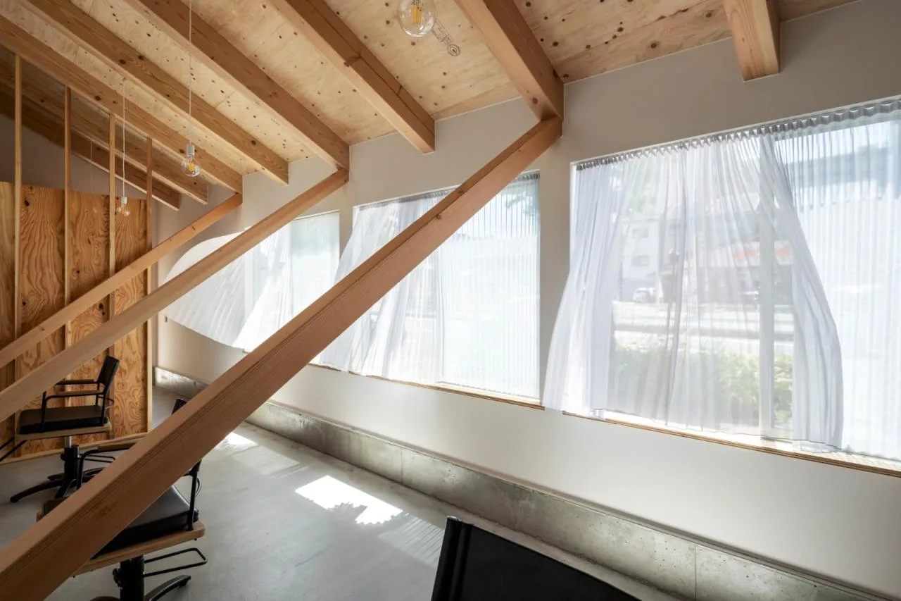 BIM Architecture | 4x59m Triangle, YOKONAGAYA Beauty Salon/Office for Environment Architecture