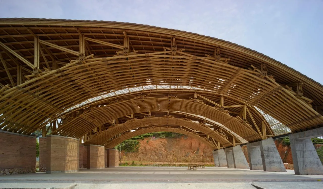 BIM Architecture | Bamboo Pipe Ridge Tea Green Market/Tsinghua University Architectural Design and Research Institute Supu Architecture Studio