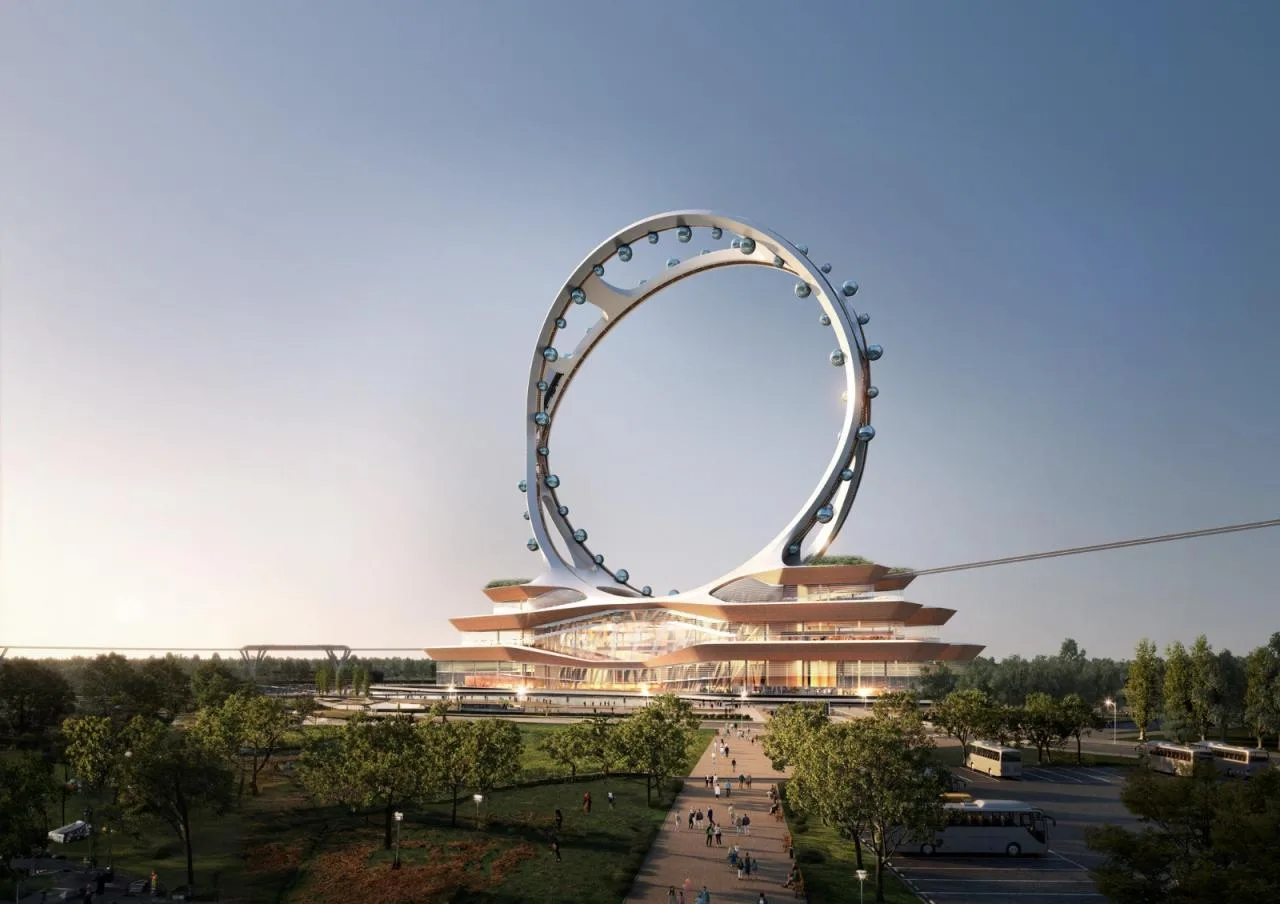 BIM Architecture | 'Peace Park Ferris Wheel' Design Proposal: Redefining Seoul Skyline/UNStudio