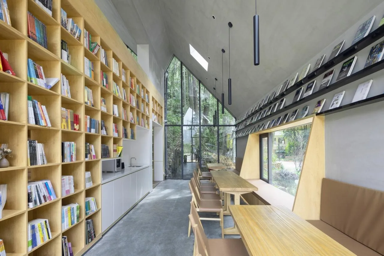 BIM Architecture | Nankun Secret Land High Mountain Bookstore/Outside City Architecture