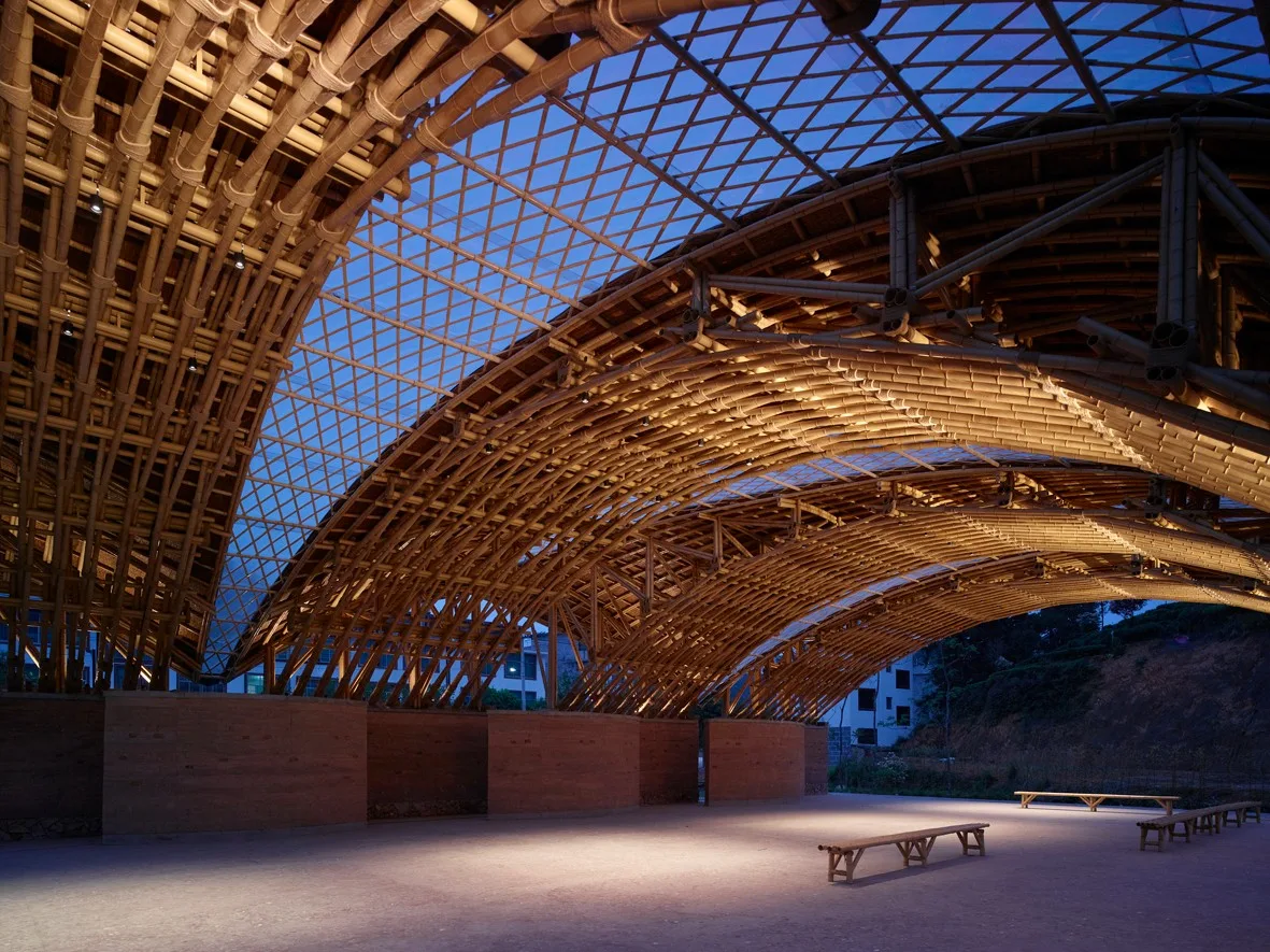 BIM Architecture | Bamboo Pipe Ridge Tea Green Market/Tsinghua University Architectural Design and Research Institute Supu Architecture Studio