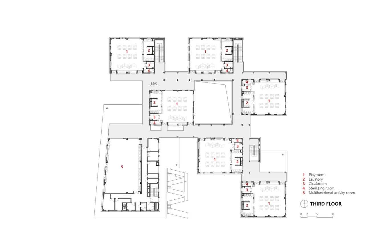 BIM Architecture | Shanghai Lanwan Kindergarten/East China Architectural Design and Research Institute Ding Shun Team