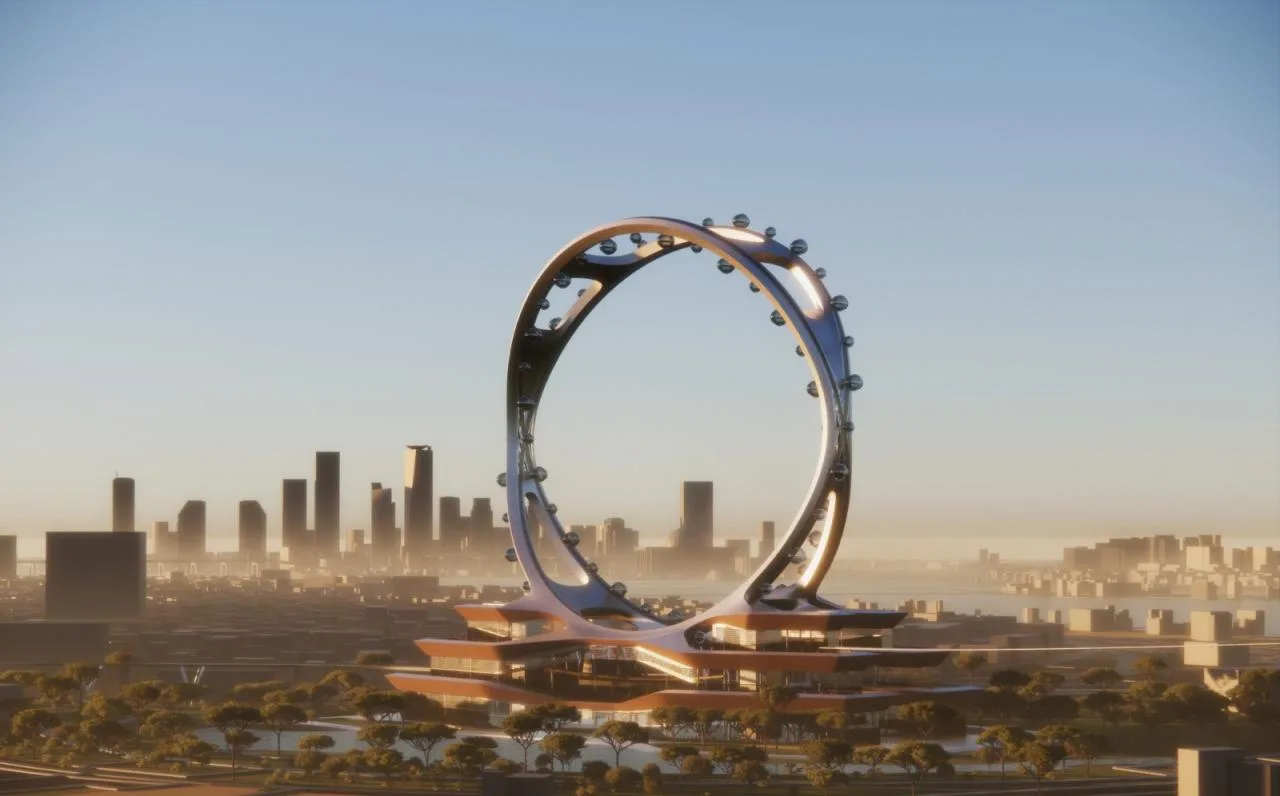 BIM Architecture | 'Peace Park Ferris Wheel' Design Proposal: Redefining Seoul Skyline/UNStudio