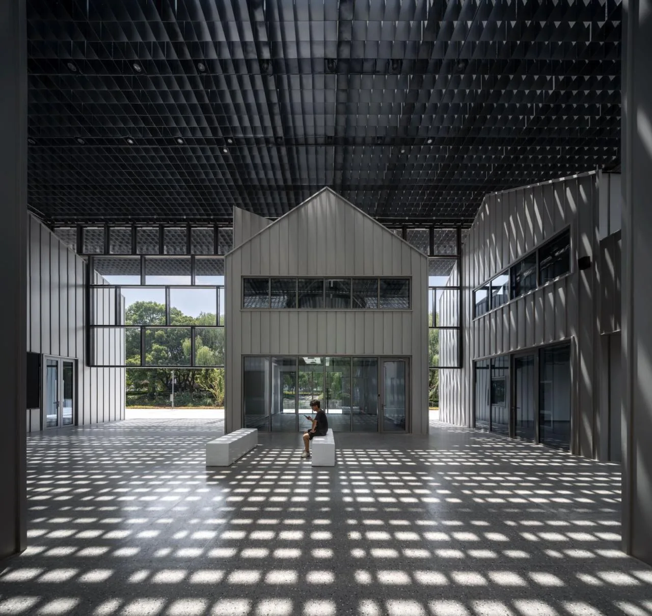 BIM Architecture | Kunshan Urban Ecological Forest Park Visitor Center/Arkomixing Architectural Design