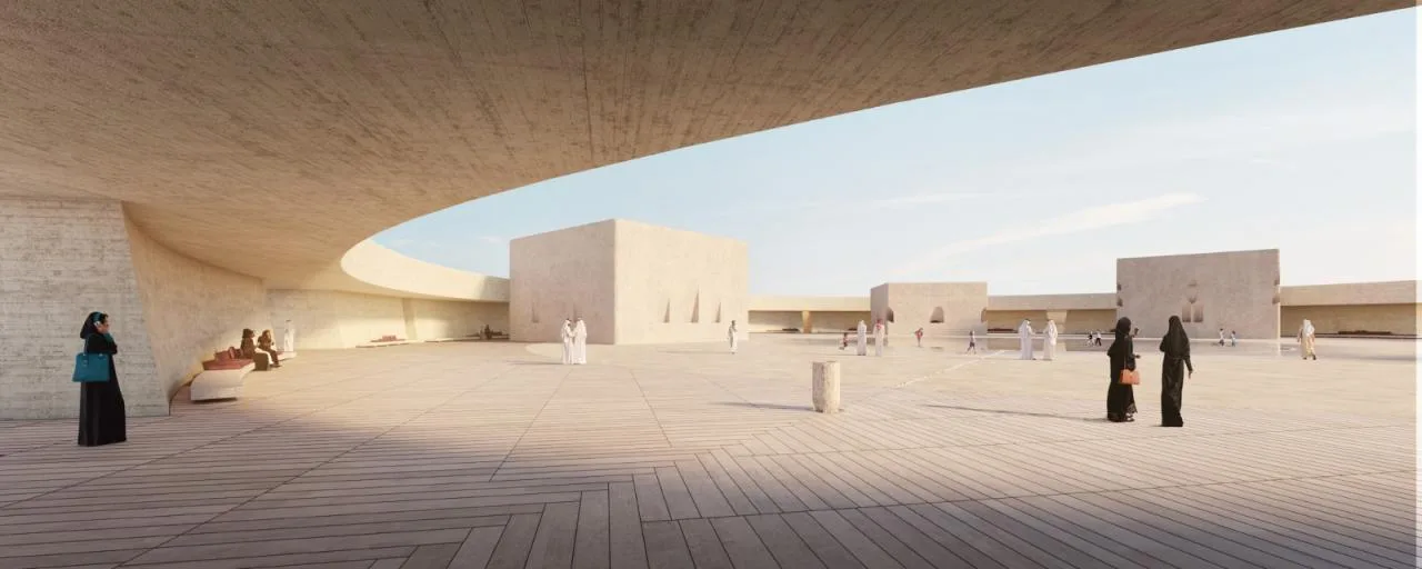 BIM Architecture | 'Qatar Lusail Art Museum' Solution, Micro City/Herzog& De Meuron