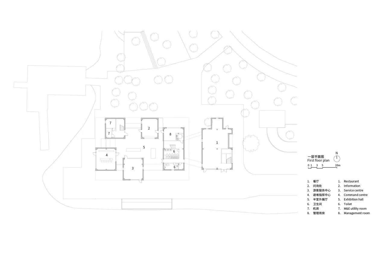 BIM Architecture | Kunshan Urban Ecological Forest Park Visitor Center/Arkomixing Architectural Design