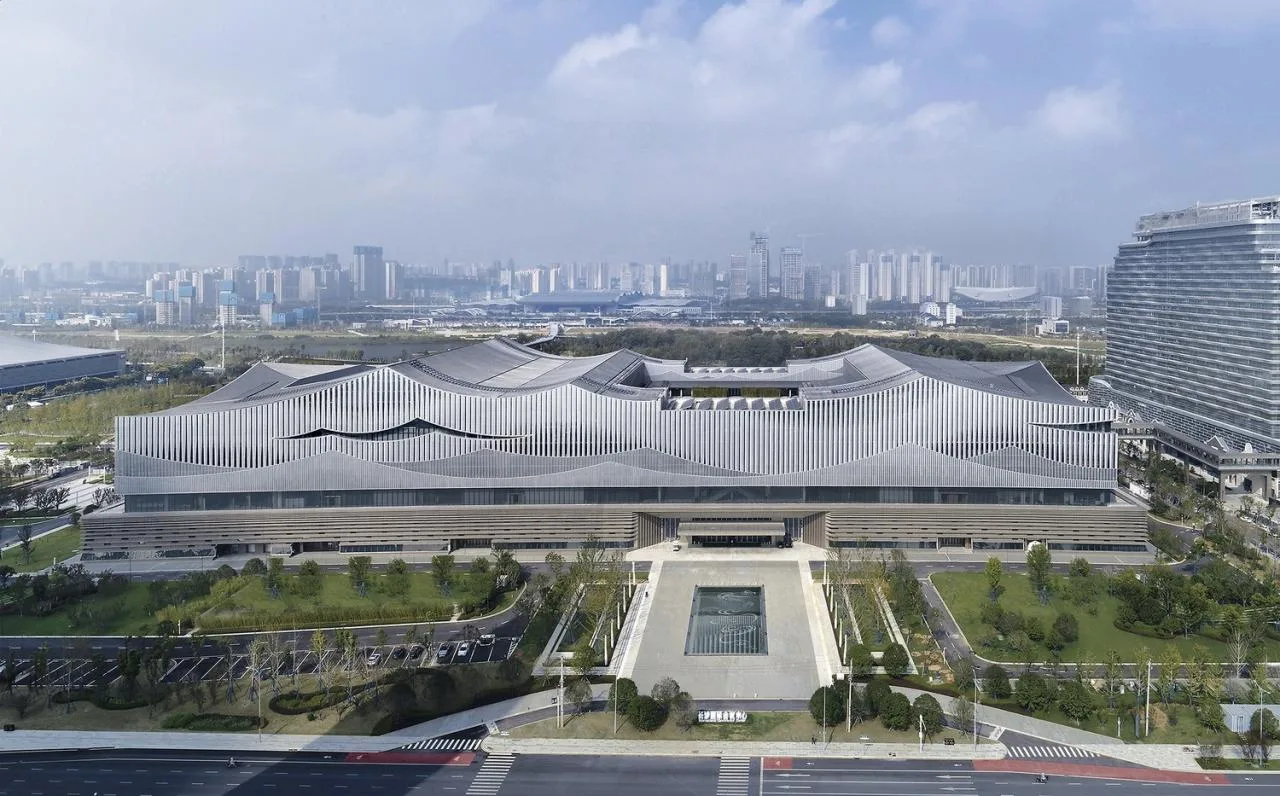 BIM Architecture | Changsha International Conference Center: Shuiyun Xiaoxiang Hanmo Zhonghua/South China University of Technology Architectural Design and Research Institute Co., Ltd