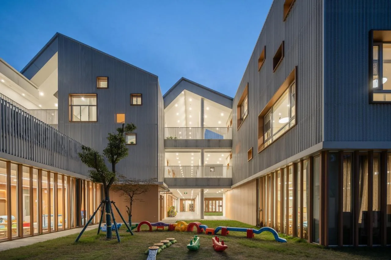 BIM Architecture | Shanghai Lanwan Kindergarten/East China Architectural Design and Research Institute Ding Shun Team