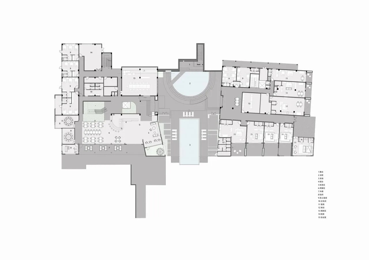 BIM Architecture | Responding to the Humanistic Residence of Ancient Temples and Mountains: Cihu Academy in Qingyuan/Buildings Outside the City