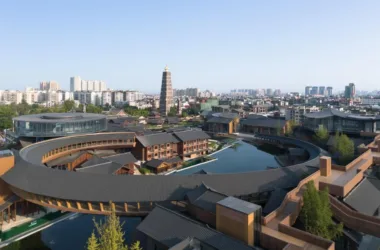 BIM Architecture: Chengdu Pengzhou Longxing Temple Urban Renewal by BIAD-ASA Architectural Landscape Studio-BIM WORLD
