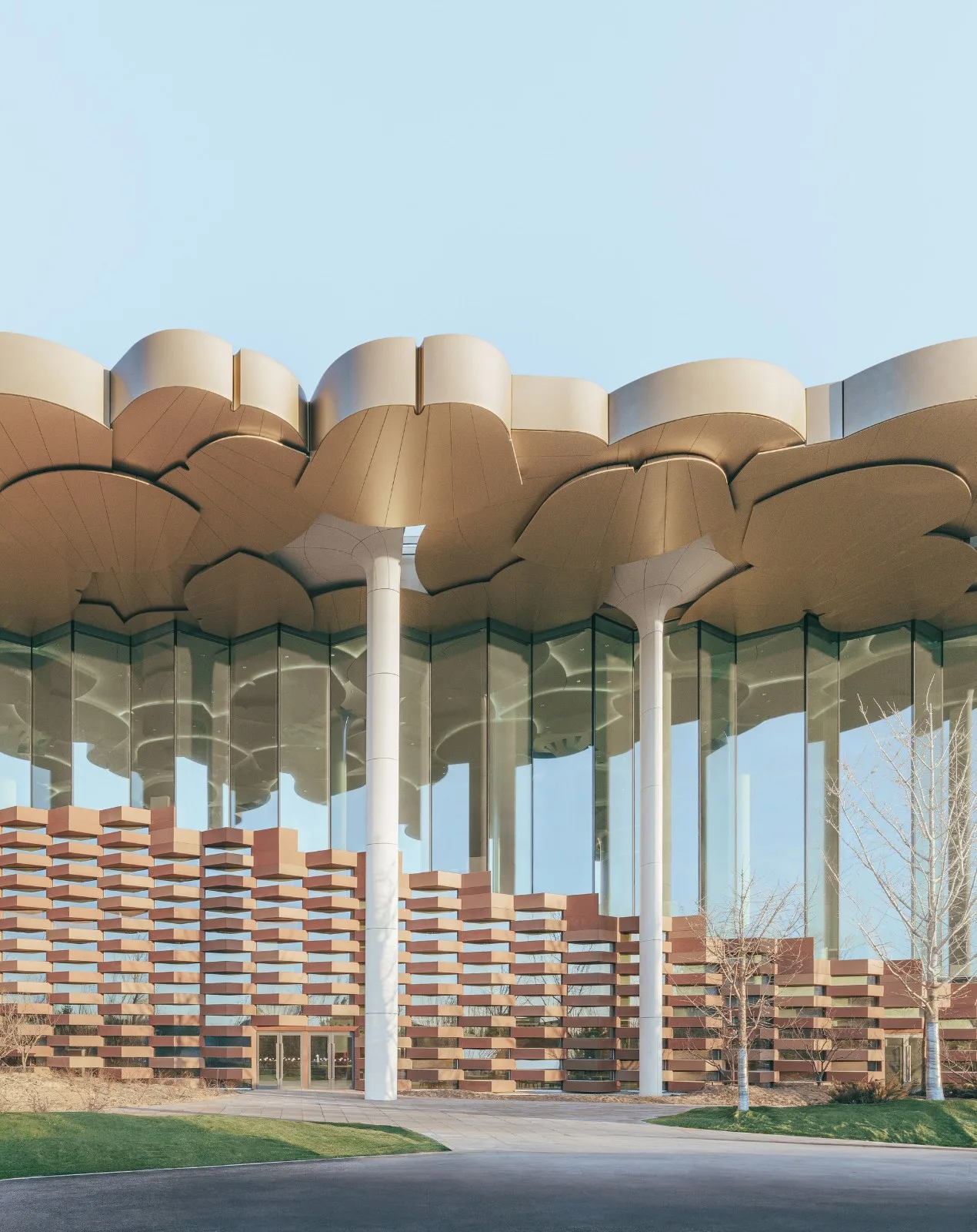 BIM Architecture | Beijing Urban Library, Book Hill under Ginkgo Tree/Sn ø hetta