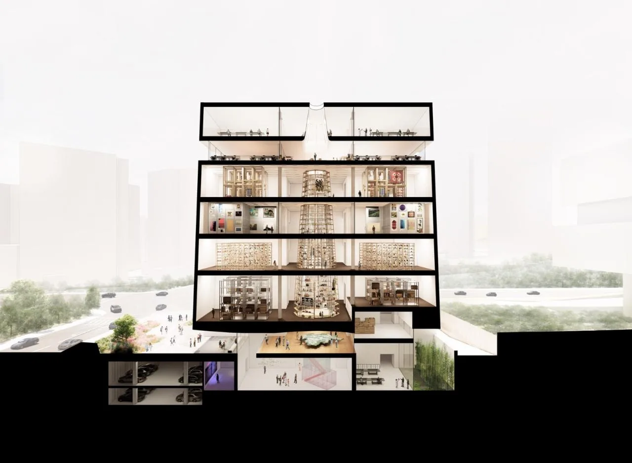 BIM Architecture | Sturdy 'Tower': Seoul Museum Archives Seoul/Herzog&Co; De Meuron