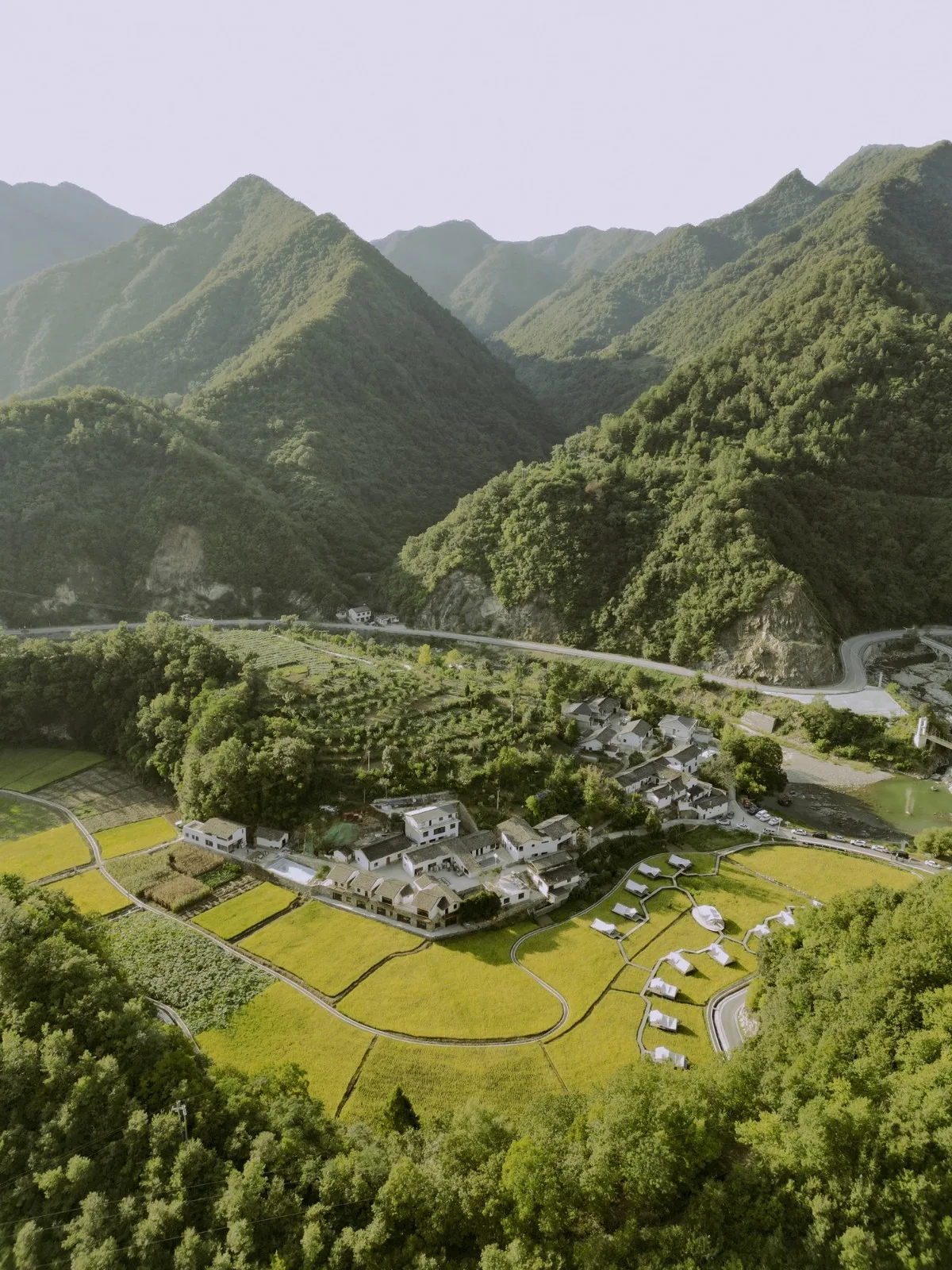 BIM Architecture | Luchai Mountain Collection Boutique Homestay/Small and Large Buildings