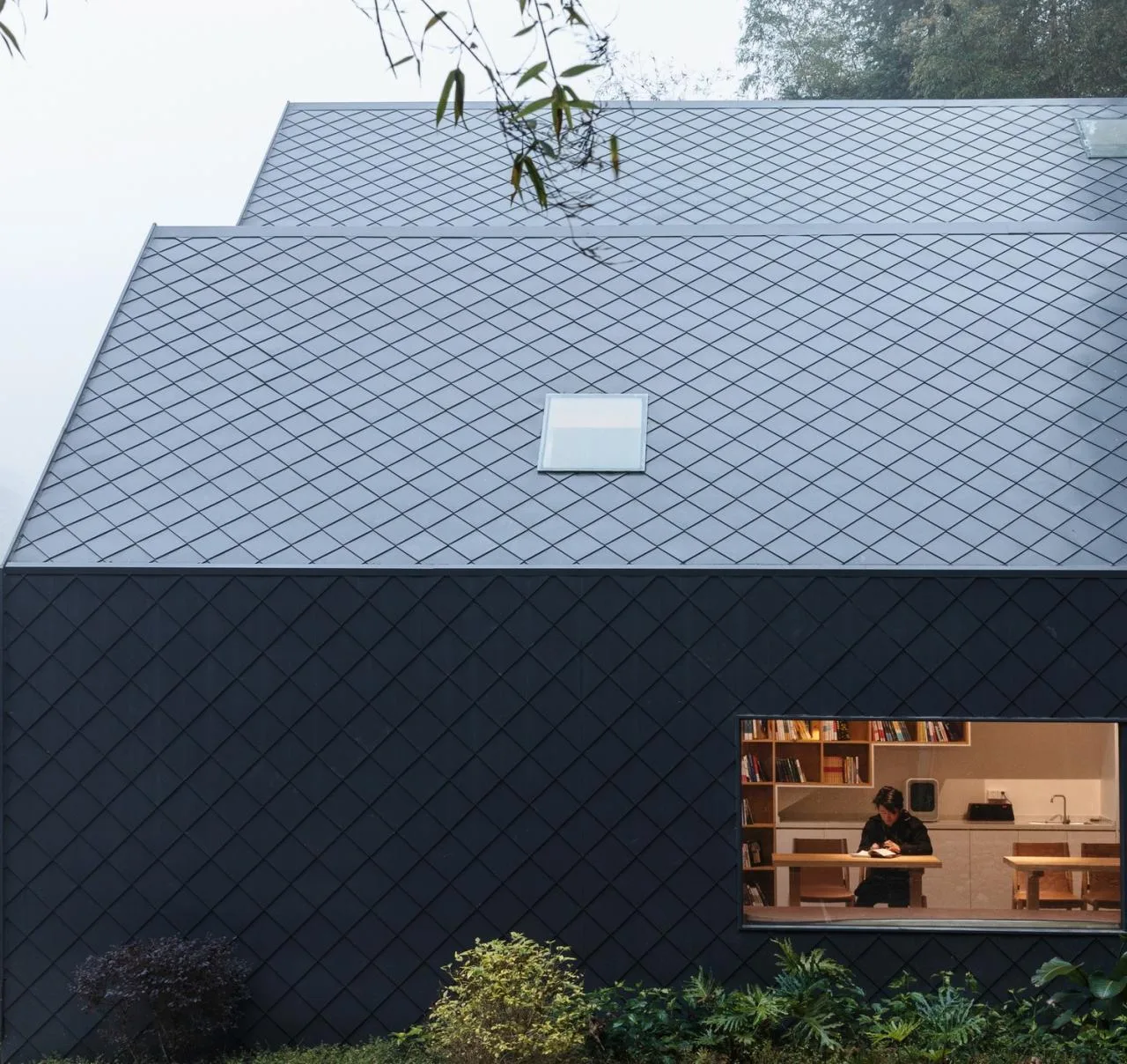 BIM Architecture | Nankun Secret Land High Mountain Bookstore/Outside City Architecture