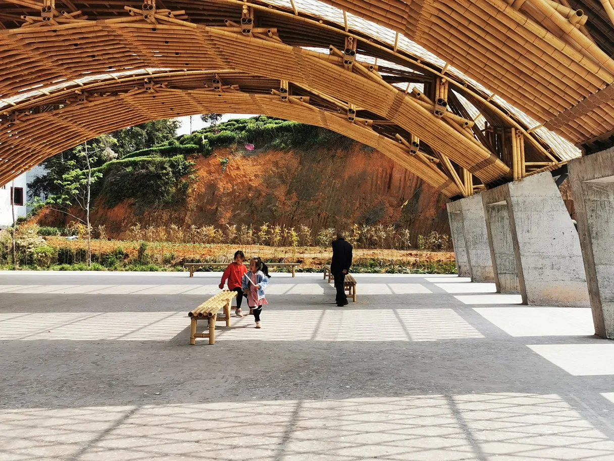 BIM Architecture | Bamboo Pipe Ridge Tea Green Market/Tsinghua University Architectural Design and Research Institute Supu Architecture Studio