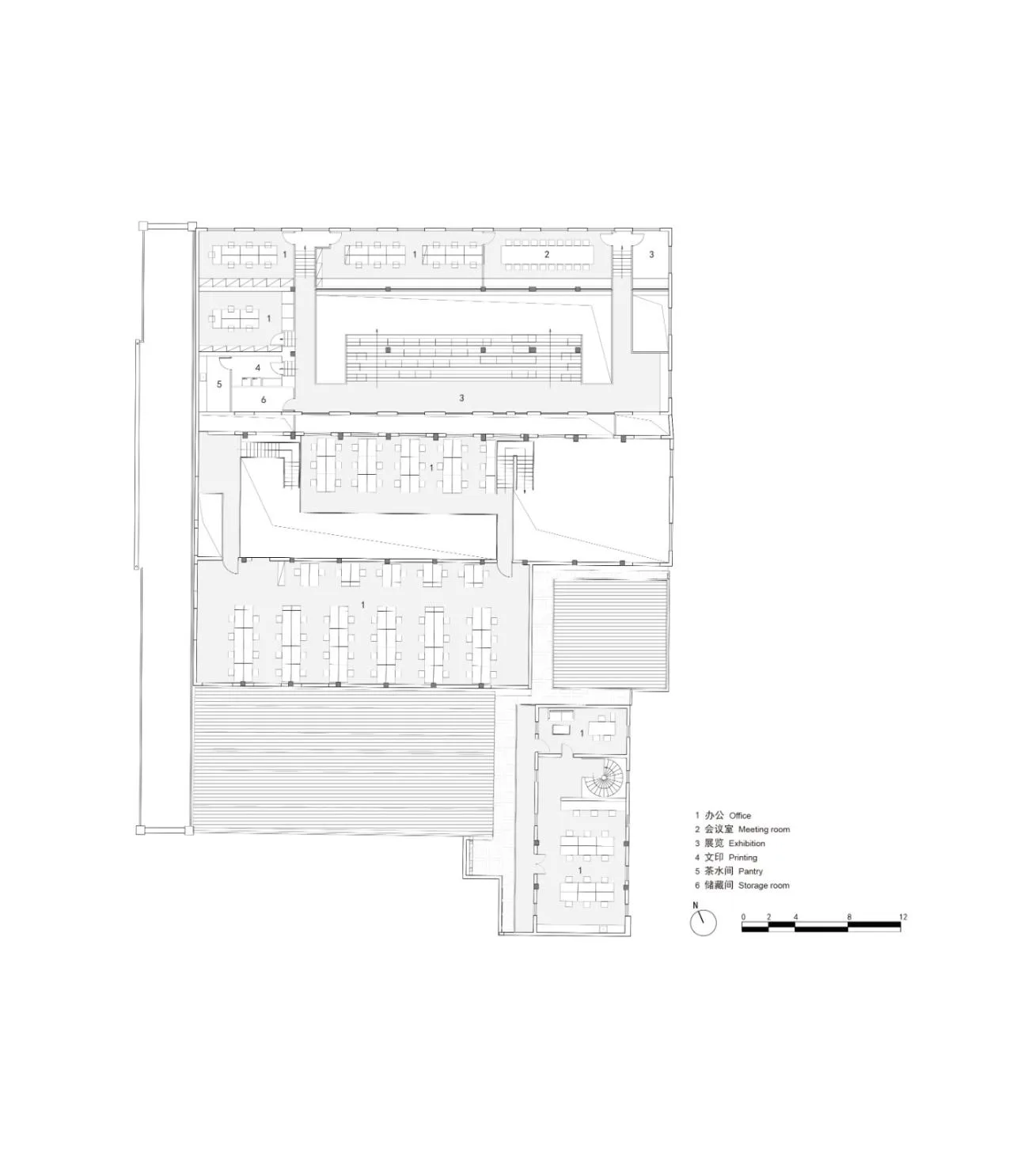 BIM Architecture | Silk Road Shengze Digital Culture Industry Park Demonstration Zone - Shengze Tanqiu Silk Spinning Factory Renovation/Flat Design