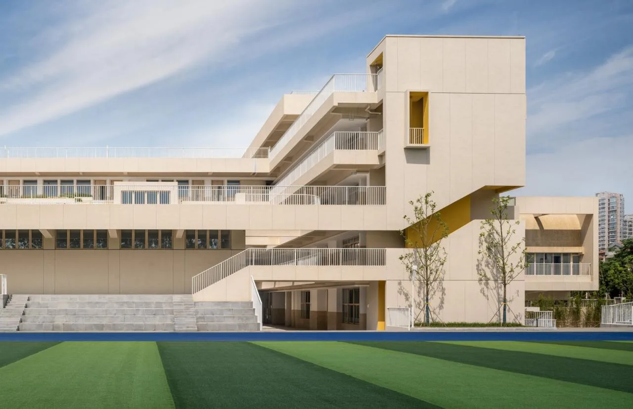 BIM Architecture | Wenqi Road Primary School/Rong Chaohui Studio, Nanjing City, Jiangsu Province
