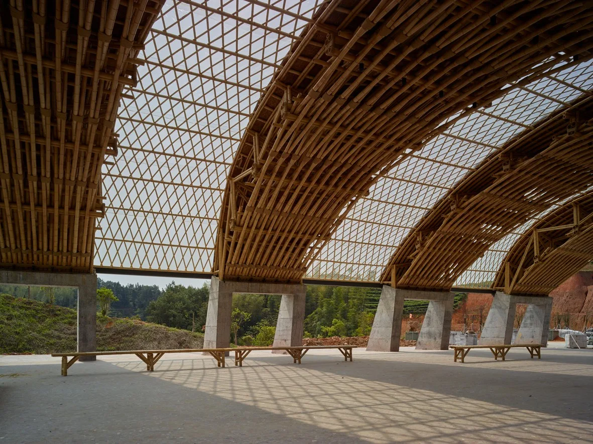BIM Architecture | Bamboo Pipe Ridge Tea Green Market/Tsinghua University Architectural Design and Research Institute Supu Architecture Studio