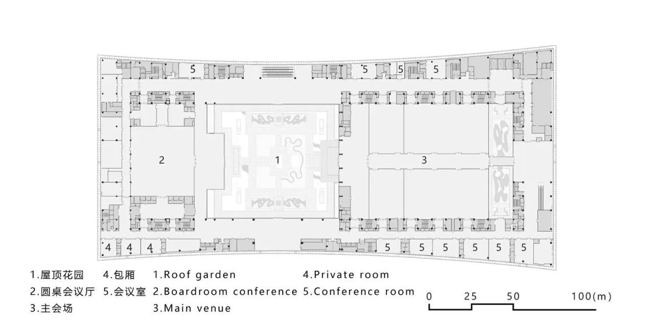 BIM Architecture | Changsha International Conference Center: Shuiyun Xiaoxiang Hanmo Zhonghua/South China University of Technology Architectural Design and Research Institute Co., Ltd
