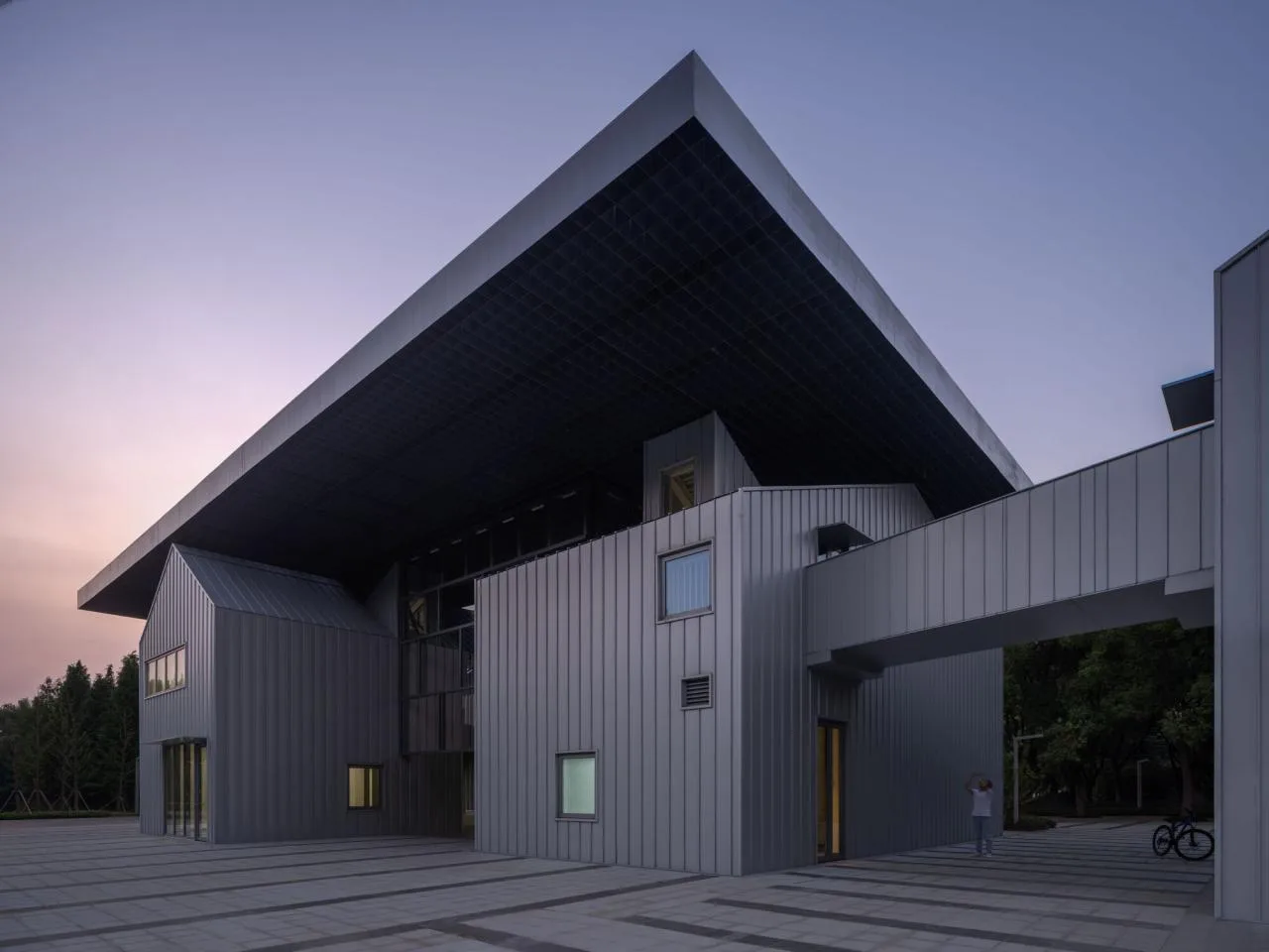 BIM Architecture | Kunshan Urban Ecological Forest Park Visitor Center/Arkomixing Architectural Design